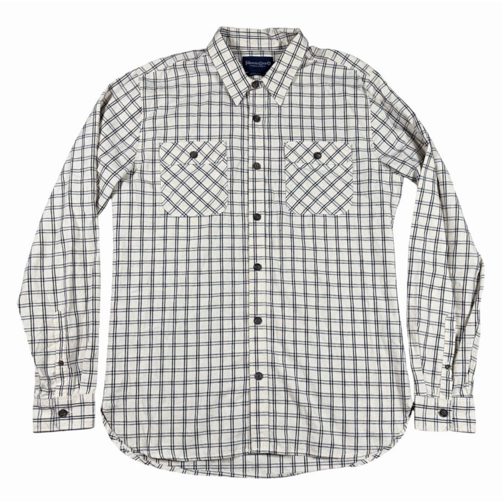 Freenote Men's Cloth MADE IN USA Textile Japan Long Sleeve Plaid Flannel Shirt